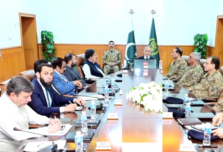 دہشتگردی میں مشرقی پڑوسی کا ہاتھ ہے، سب مل کر فتنے کو ختم کریں گے،شہباز شریف