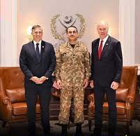 فیلڈ مارشل سے امریکی ایوانِ نمائندگان کے 2ارکان کی جی ایچ کیو میں ملاقات