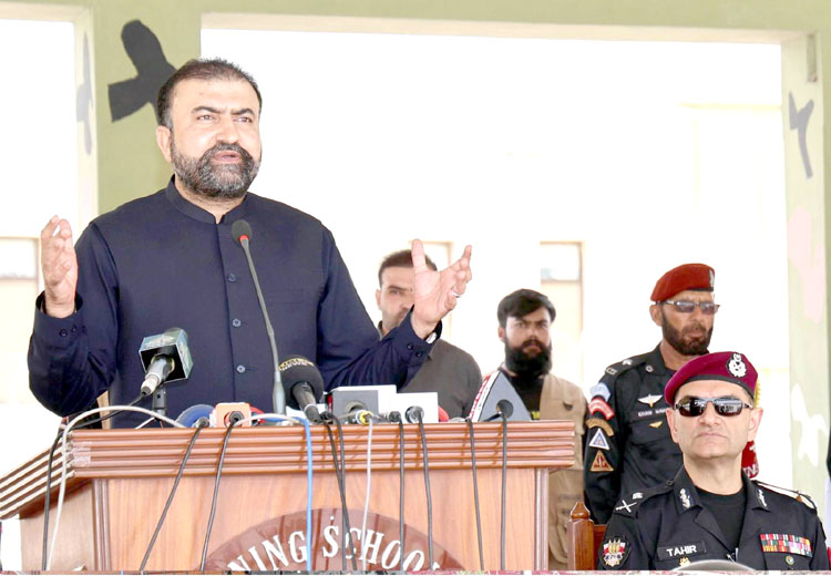 دہشتگردی کے خلاف ریاست ایک انچ بھی پیچھے نہیں ہٹے گی،میر سرفراز بگٹی
